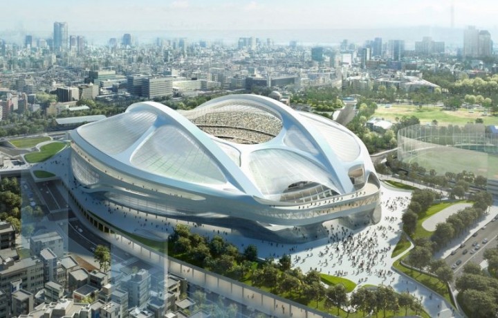 Новый национальный стадион станет главной сценой Олимпийских игр.