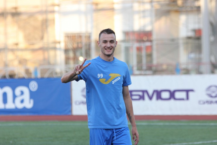 Владислав Кормишин, тренировка ФК Сибирь-2